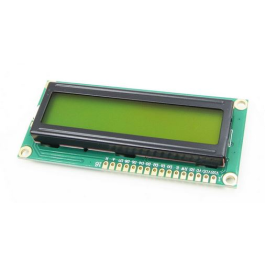 LCD 16 x 2 Characters Display Yellow Back Light