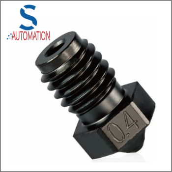 1.75mm 0.4mm V6 Hardened Steel Nozzle for J-Head Hotened Extruder 3D Printer