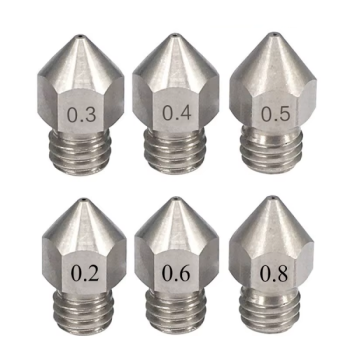 M7 Stainless Steel MK10 Nozzle 0.2mm