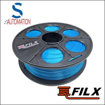 FIL X PLA FILAMENT 1.75mm 1Kg Dual Silk Blue/Steel STD