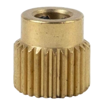 Extruder Brass gear 11x11x5mm 40 Teeth