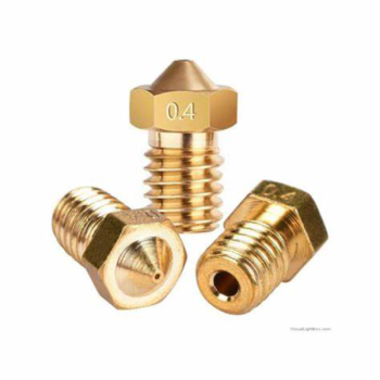 E3D Mixed Color Brass Nozzle 1.75/0.4