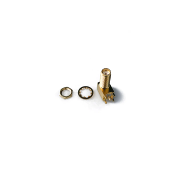 SMA-02-34-TGG SMA Right Angle Jack, PCB Mount