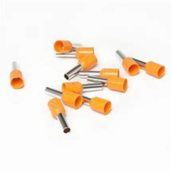 Orange 4.0 mm DBL INS Ferrules (50 Pcs)