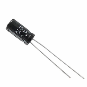 Electrolytic Capacitor 10uF 25 V (10 Pcs)