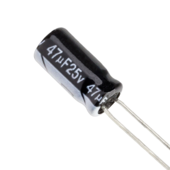 Electrolytic Capacitor 47uF 25 V (10 Pcs)