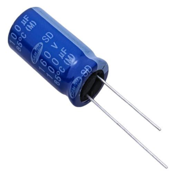 Electrolytic Capacitor 100uF 160 V (5Pcs)