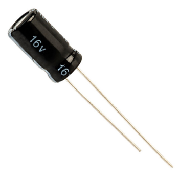 Electrolytic Capacitor 10uF 16 V (10 Pcs)