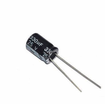Electrolytic Capacitor 330uF 25 V (10Pcs)