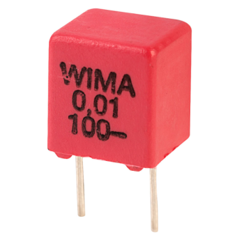 Polyester Capacitor WIMA MKS4 Series 100nF 100 V (2 Pcs)