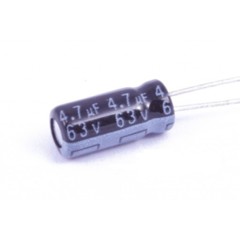 Electrolytic Capacitor 4.7 uF 63 V (5 Pcs)