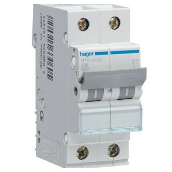 NF202A 2A 2P 10kA C-Curve MCB