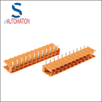 5.08mm Pitch, 12 Way, 1 Row, Right Angle PCB Terminal Block Header, Through Hole
