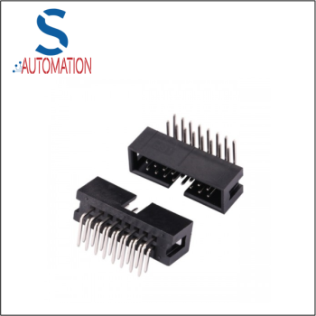 16W IDC Box Header Right Angle