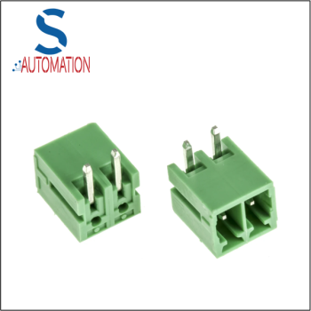 2 Way PCB Terminal Header - 90 Degree Small Male