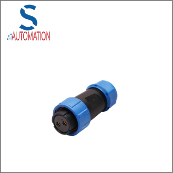 IN-LINE SOCKET/FEMALE 2P IP67 BAYONET