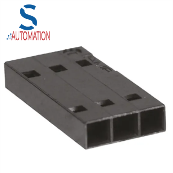 AMPMODU MTE, 2.54mm Pitch, 3 Way, 1 Row Female Connector Housing (PINS CON1-0018-000)