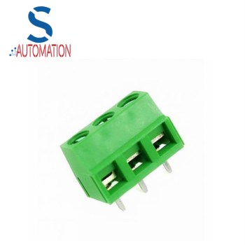 5.08-301-2P Screw Terminal Block Connector 5mm Pitch 3 Way Green