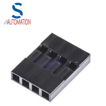 2.54mm Pitch, 4 Way, 1 Row Female Connector Housing (PINS CON4-0003-000)