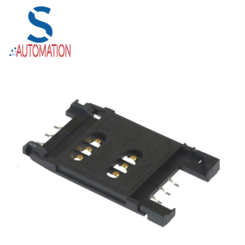 6 Way Right Angle SIM Card Connector with Solder Termination