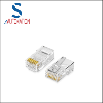 RJ45 Connector STRAIGHT CABLE MOUNT Unshielded