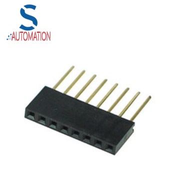 2.54MM PITCH 8 WAY 1 ROW STRAIGHT PCB SOCKET T/H SOLDER TERMINATION