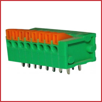 Screwless Push in Fix PCB 8-way connector