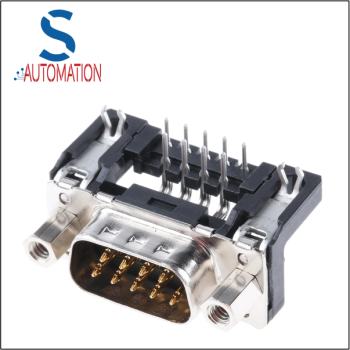 9 Way Right Angle Through Hole PCB D-sub Connector Socket 2.74mm Pitch