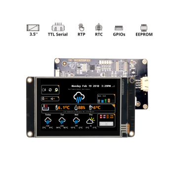 Nextion 3.5" Enhanced Series NX4832K035  HMI Touch Display