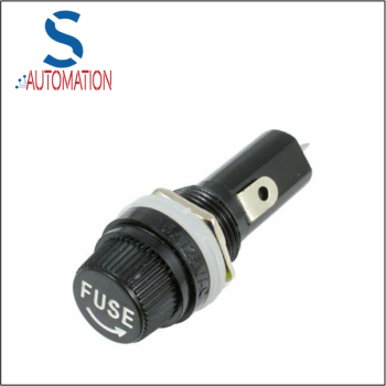 PANEL MOUNT CHASSIS FUSE HOLDER FOR 6X30MM GLASS FUSE 10A 250V