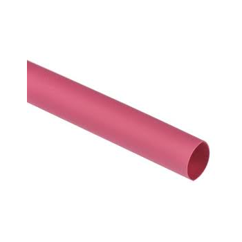 Heatshrink SP 9.5mm Red per meter Flame Retardant