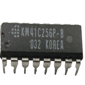 KM41C256P-8 Fast Page DRAM, 256KX1, 80ns, CMOS, PDIP16