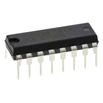 SN74LS138N DECODER DEMULTIPLEXER 1 OF 8 INVERTING 4.75 - 5.25 V
