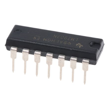 LM2902N Texas Instruments, Precision, Op Amp, 1.2MHz, 5 ? 24 V, 14-Pin PDIP