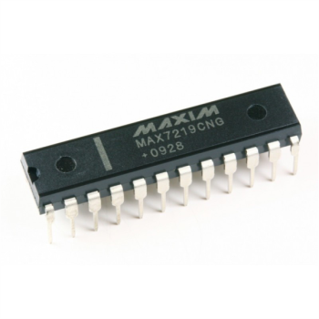 MAX7219CNG LED Display Drivers 8-Digit LED Display Driver