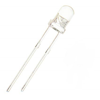 Yellow Clear LED 3MM  (10 PCS)