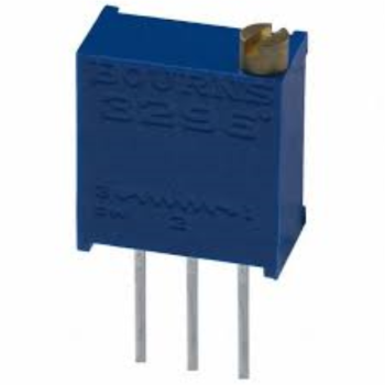 3296W Series 25-Turn Through Hole Trimmer Resistor with Pin Terminations, 10Kohm 10% 1/2W 100ppm/°C