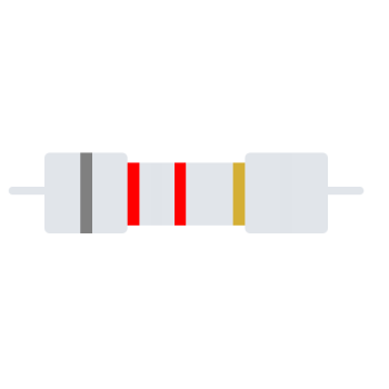 8.2k Carbon Film Resistor 1/4W ±5% 