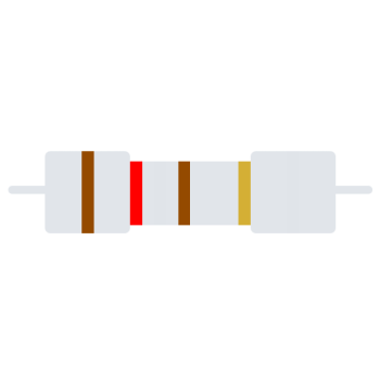 120Î© Carbon Film Resistor 1/4W ±5%