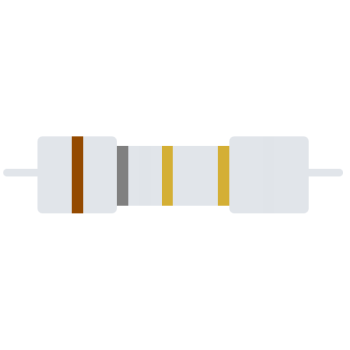 Carbon-Resistor 1/4 W 5% 1E8