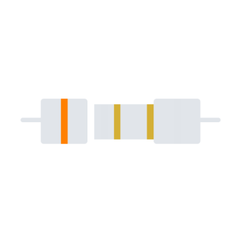 Carbon-Resistor 1/4W 5% 3E9