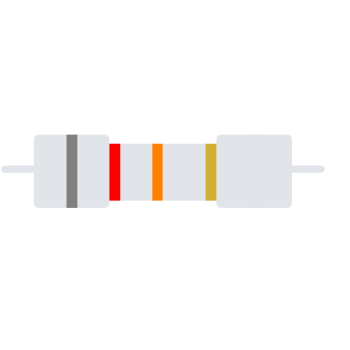 Carbon-Resistor 1/4W 5% 82K