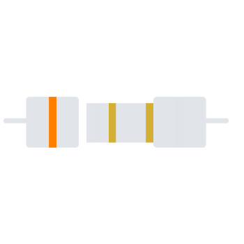 Carbon-Resistor 1/2 W 5% 3E9