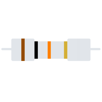 Carbon-Resistor 1W 5% 10K