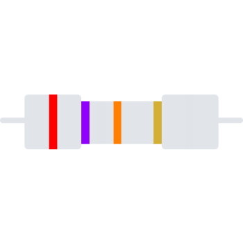 Carbon-Resistor 1W 5% 27K