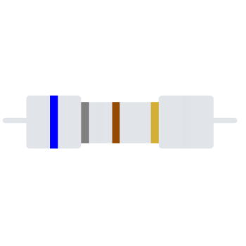 Metal Oxide Resistor  3W 5 % 680E