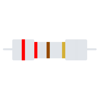 Wire Wound Resistor 5W 5%  220E