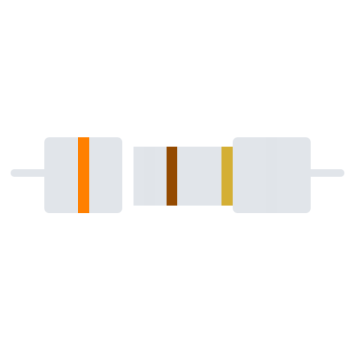 Wire Wound Resistor 5W 5%  390E