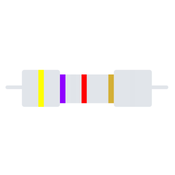 Metal Oxide Resistor 5W 5% 4K7