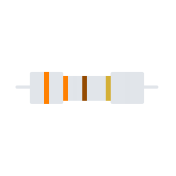 Metal Film Fixed Resistor 33O ‚±1% 0.6W ‚±50ppm/‚°C (10Pcs)